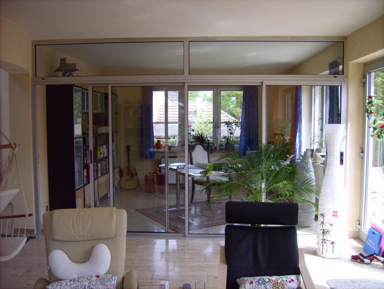 Multiraum Schiebetür als Innenraum-Abtrennung