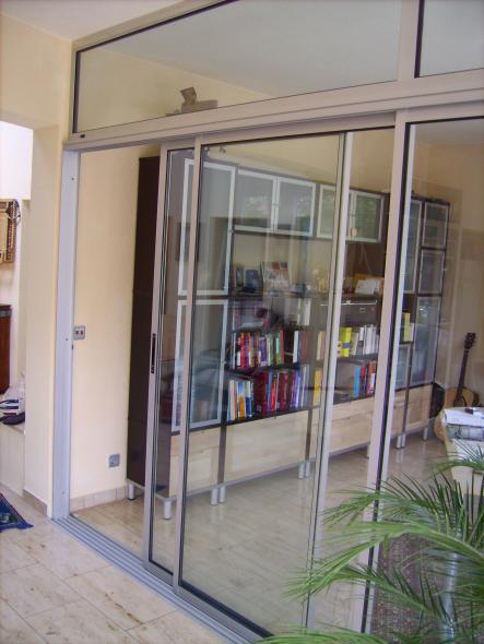 Multiraum Schiebetür als Innenraum-Abtrennung